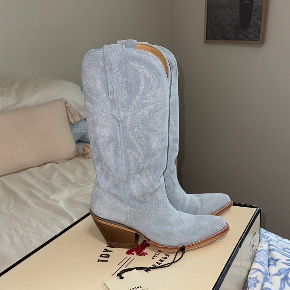 Idyllwind Sky Blue Heeled Boots